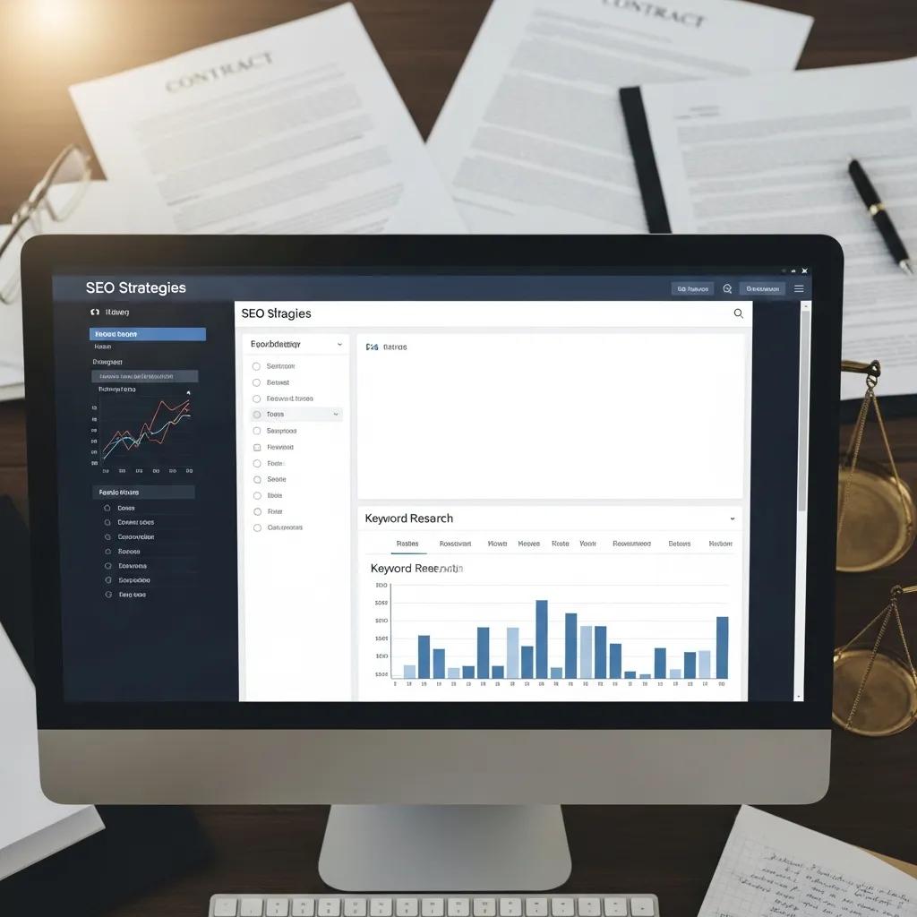 Close Up Of Computer Screen Showing Analytics And Keyword Research Tools For Law Firm Seo Strategies Cc950ec3 1d0a 4f6d 958e 4cc5851c3bf6 - Law Firm Marketing | Google Ads Digital Marketing Agency in California