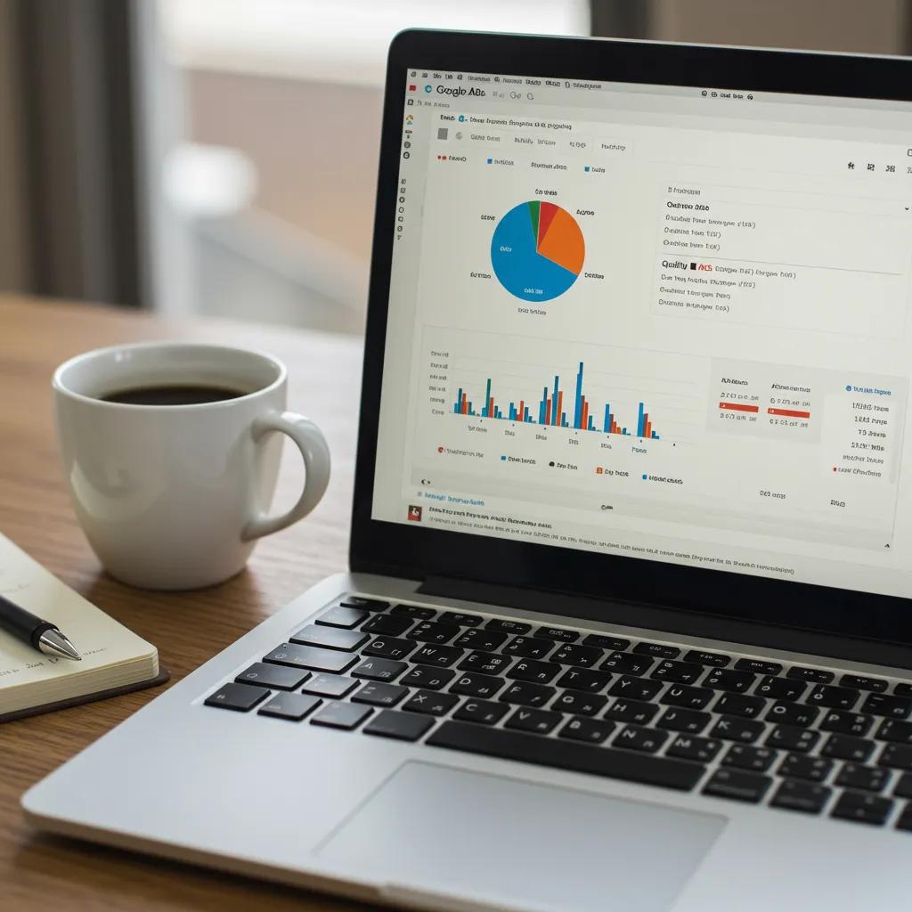Close Up Of Laptop Screen Showing Google Ads Dashboard Metrics Related To Quality Score 2b09edd4 Bec4 4a3c Fde7a94b6c03 - Legal Marketing Services. | Google Ads Digital Marketing Agency in California