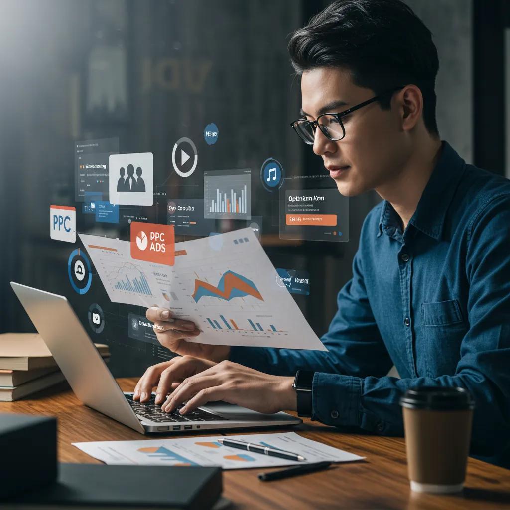 Digital Marketing Professional Analyzing Google Ads Data On Laptop Representing Strategies To Boost Ppc Performance A2b0671c 30c0 45ab 83ab 18934085b7de - Legal Marketing Services. | Google Ads Digital Marketing Agency in California