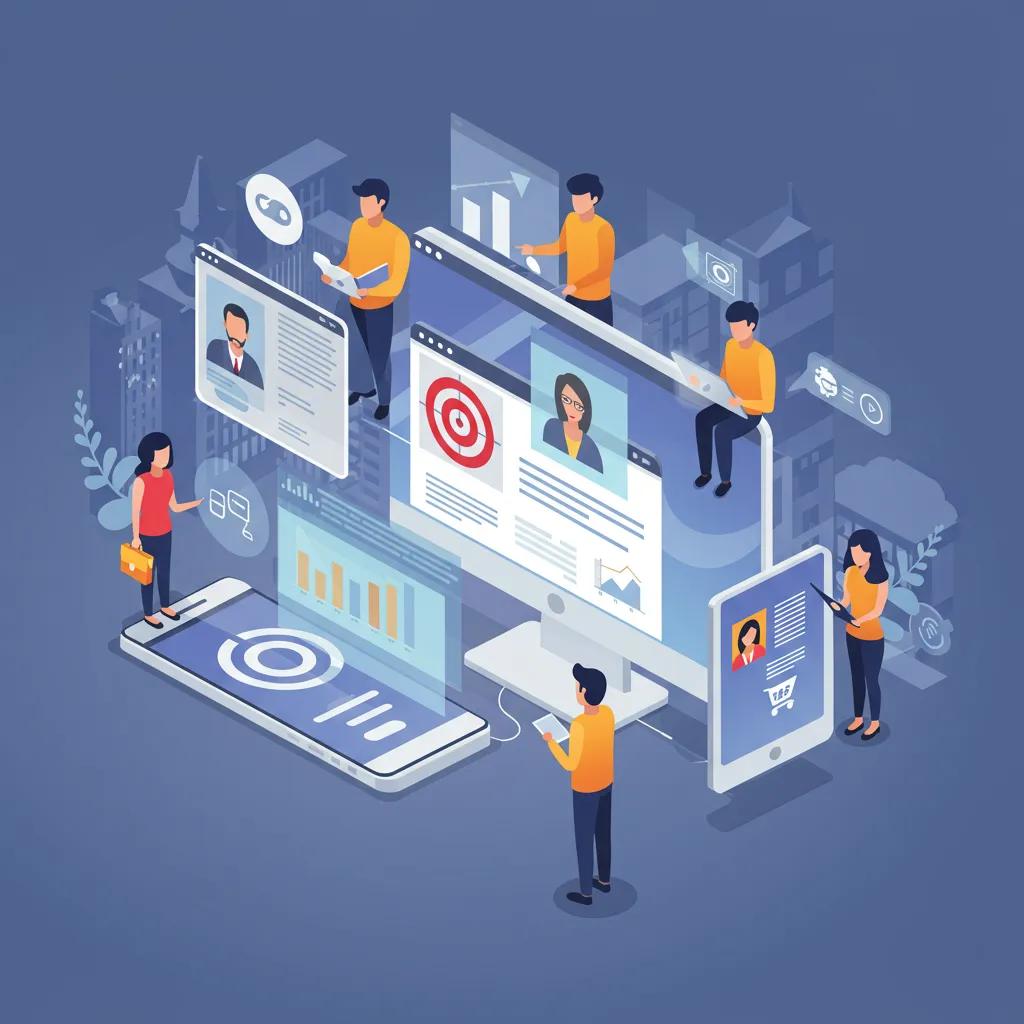 Diverse Individuals Engaging With Devices Receiving Personalized Ads Based On Behavioral Targeting 5ab97bdf B7eb Dd28642360ec | Google Ads Digital Marketing Agency in California