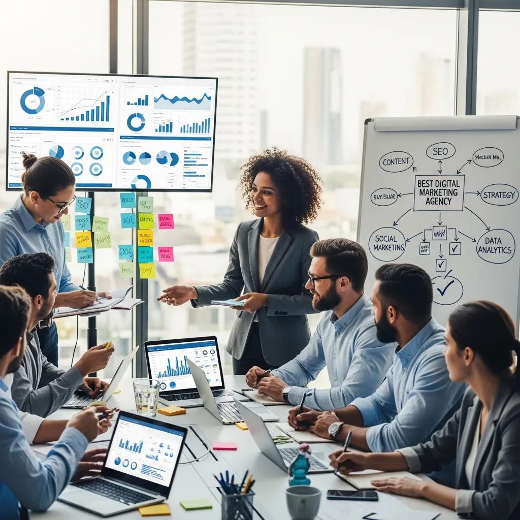 Diverse Professionals Collaborating In Modern Office Representing Digital Marketing Agency Selection F2a75baa 4b20 93da 8e010f51d779 - Google Ads Management | Google Ads Digital Marketing Agency in California