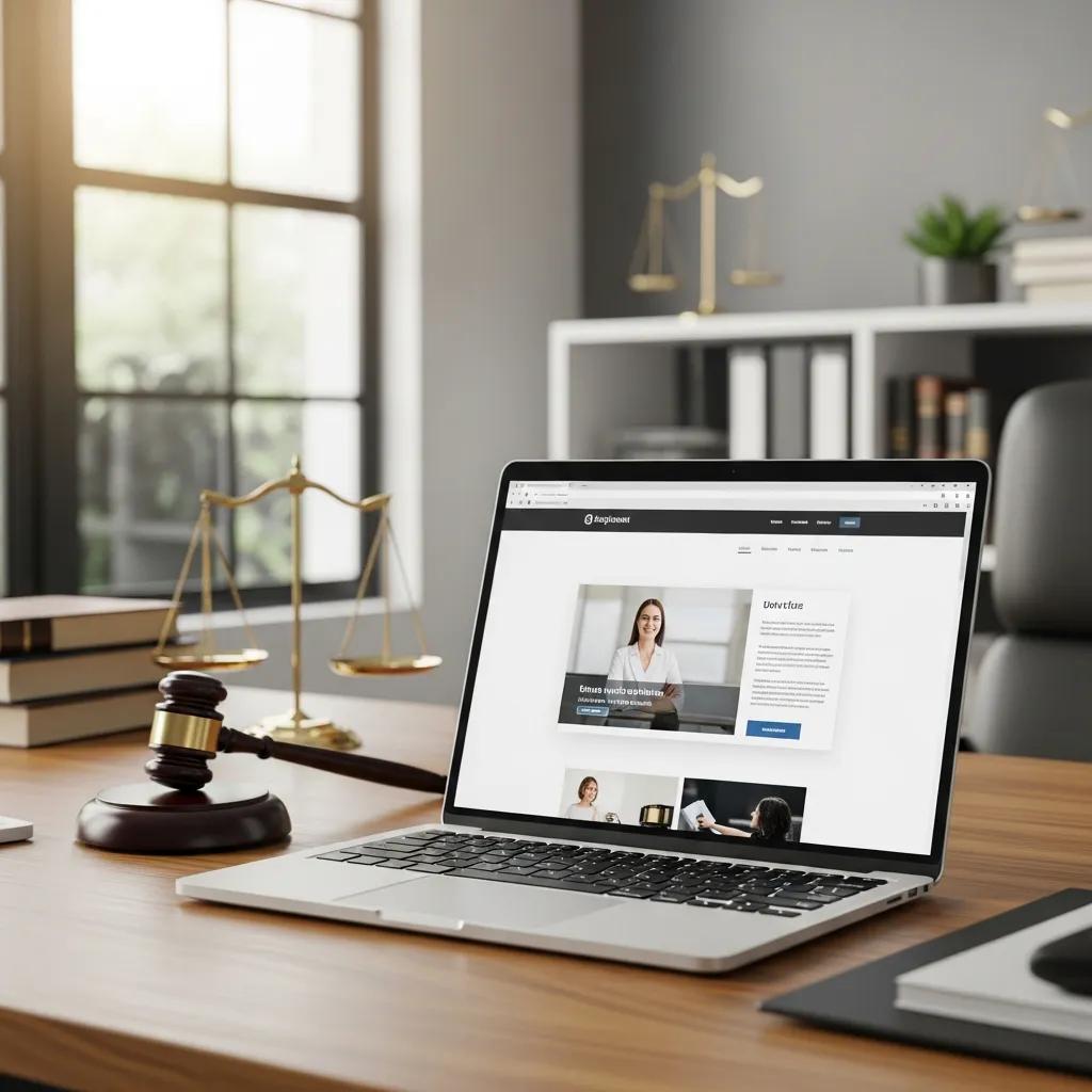 Modern Law Firm Office With Laptop Displaying User Friendly Website Design Bb85b6f7 F644 44b0 A0f8 D2360cb091e1 - Ai Marketing | Google Ads Digital Marketing Agency in California