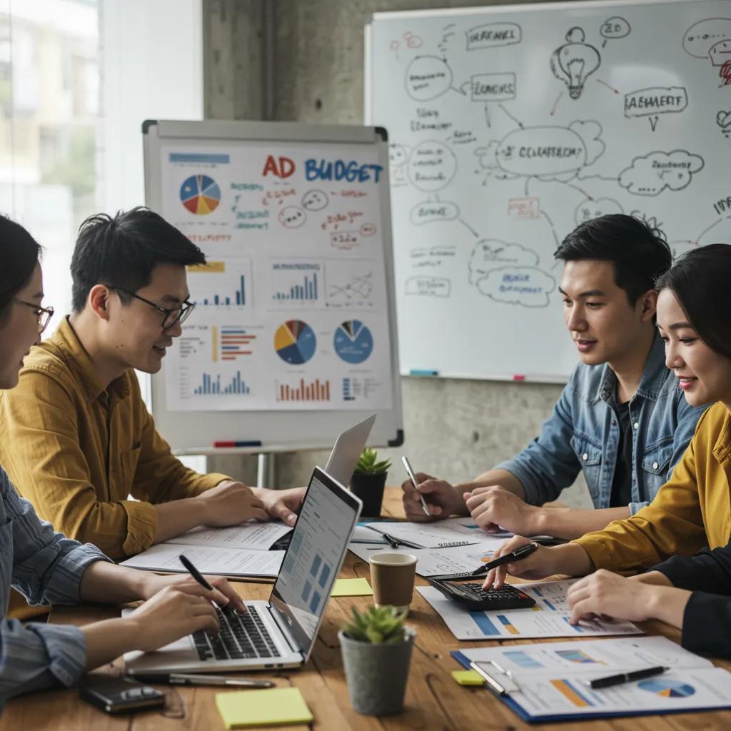 Professionals Collaborating On Digital Marketing Strategy And Ad Budget Calculations In Modern Office 25210bc1 E570 42c9 869c F72f9f92ac89 - Legal Marketing Services. | Google Ads Digital Marketing Agency in California