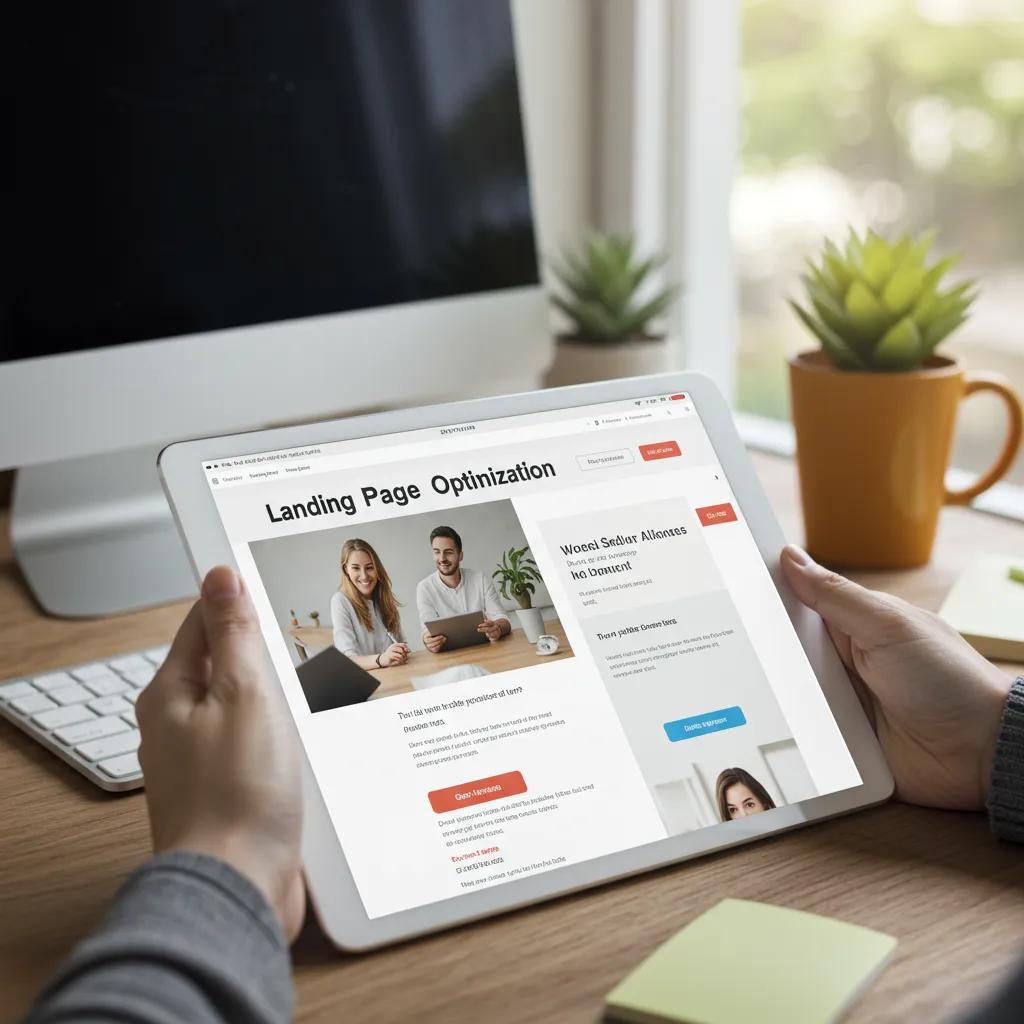 Well Designed Landing Page On Tablet Highlighting Elements That Enhance Conversion Rates In Paid Ad Campaigns D0343fe2 0a49 495a A6b3 36ae95af9a64 - Ai Web Development | Google Ads Digital Marketing Agency in California