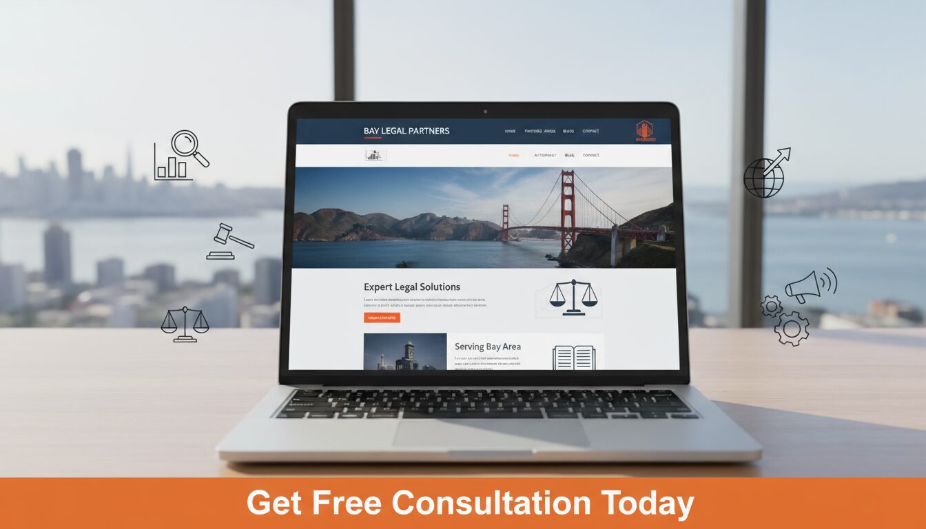 Lawyer website development and design california