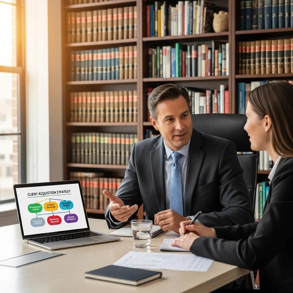 Lawyer Consulting With Client Highlighting Effective Client Acquisition Strategies 150b16b1 063d 4d35 A3d8 2488c643158a - Ai SEO | Google Ads Digital Marketing Agency in California