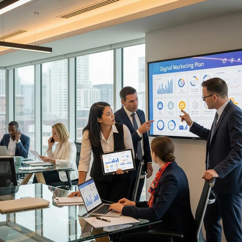 Lawyers Collaborating On Marketing Strategies In Modern Office Emphasizing Teamwork And Innovation 82b5a72f 8bc3 Ec5b5b2c1560 - Ai Marketing | Google Ads Digital Marketing Agency in California